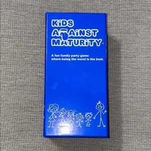 Kids Against Maturity Card Game